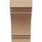 Ekena Millwork 12"W x 12"D x 24"H Wide Pescadero Rough Cedar Woodgrain TimberThane Corbel, Primed Tan CORUR12X12X24PECRCPR - alternate 5